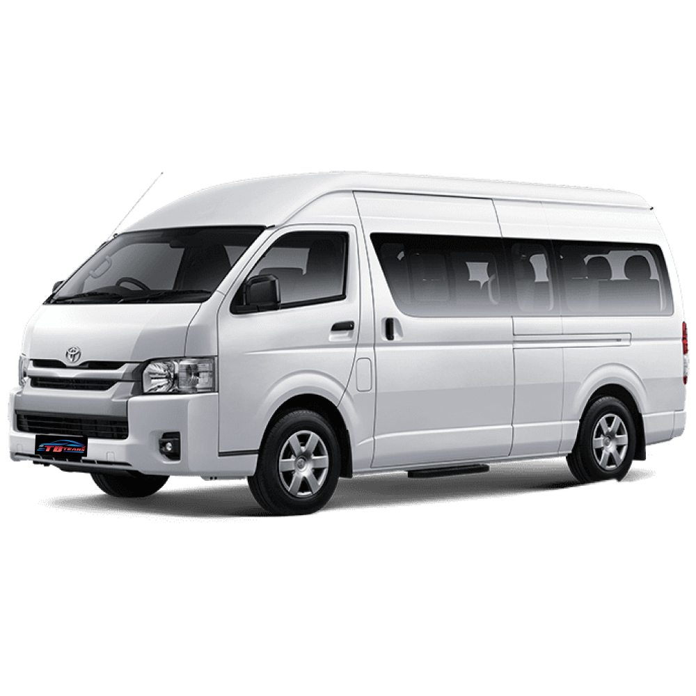 sewa mobil toyota hiace commuter dengan supir dan bbm