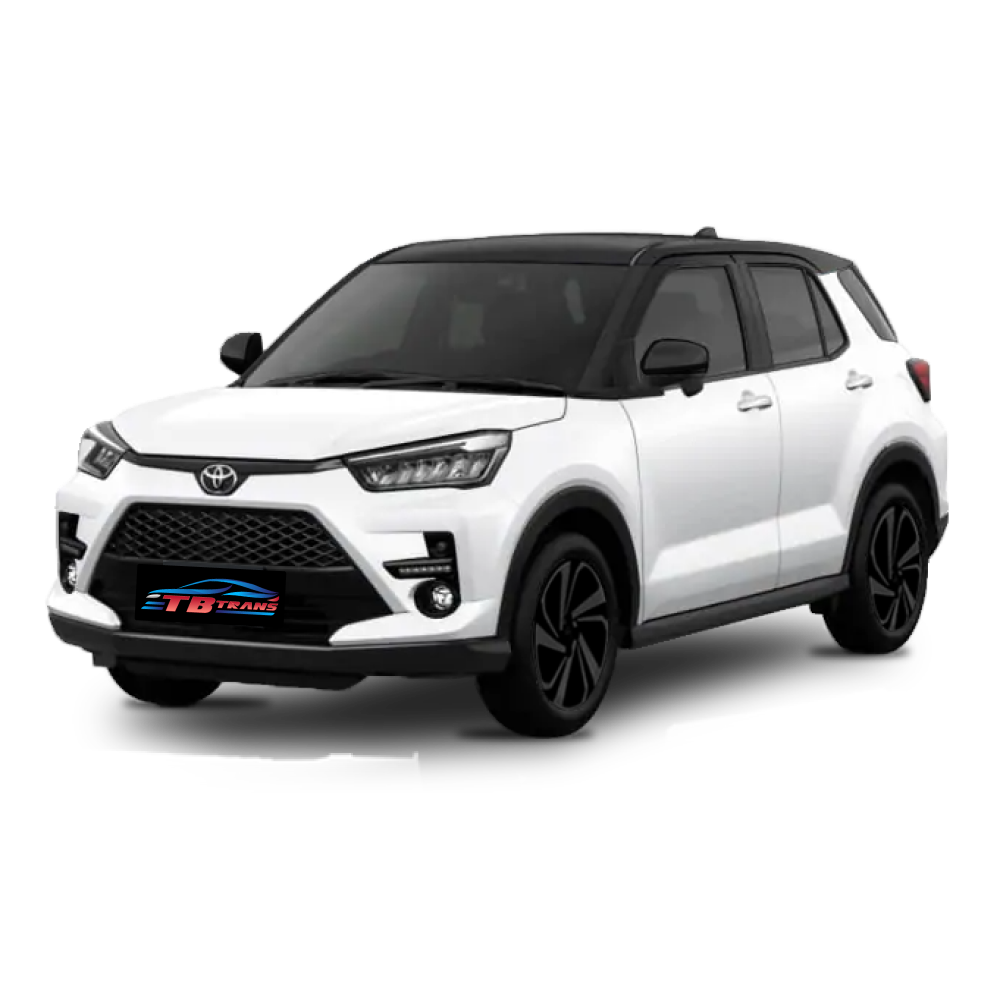 sewa mobil toyota raize dengan supir dan bbm